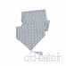 Pince Yue Gris 28 x 160 cm double face en coton et lin géométrique chemin de table  Tissu  gris  28x240cm - B07BTBZMV5